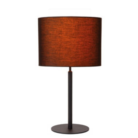 Lucide MAYA - Table lamp - 26 cm - 1xE27 - Black