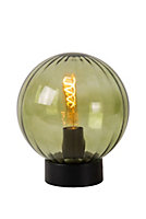 Lucide Monsaraz Retro Table lamp 25cm - 1xE27 - Green