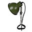Lucide Moys Retro Clamp Lamp - 1xE27 - Green