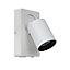 Lucide Nigel Modern Wall Spotlight - LED Dim. - GU10 - 1x5W 3000K - With USB charging point - White