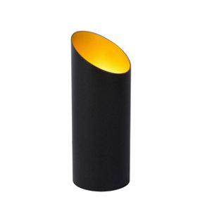 Lucide Quirijn Modern Table Lamp 9,6cm - 1xE27 - Black