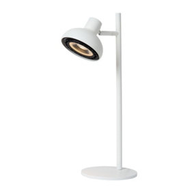 Lucide Sensas Modern Table lamp 18cm - 1xGU10 - White