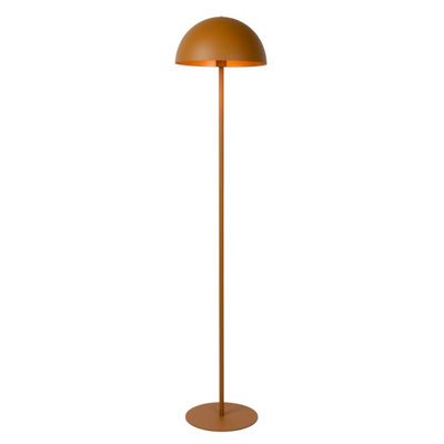 Lucide Siemon Modern Floor Lamp 35cm - 1xE27 - Ocher Yellow