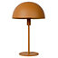 Lucide Siemon Modern Table Lamp 25cm - 1xE14 - Ocher Yellow