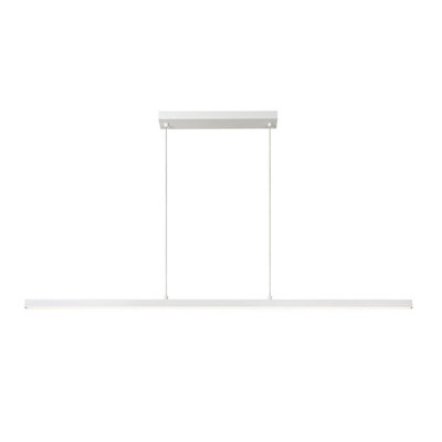Lucide Sigma Modern Pendant Light - LED Dim. - 1x38W 2700K - White