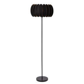 Lucide SPENCER - Floor lamp - 40 cm - 1xE27 - Black