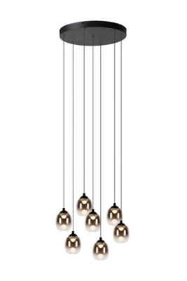Lucide Tamino Pendant light Diameter 52cm LED Dim. 3000K - Black