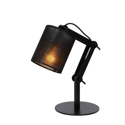 Black scandi deals table lamp