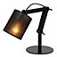 Lucide Tampa Scandinavian Table Lamp - 1xE27 - Black