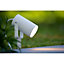 Lucide Taylor Modern Spike Garden Spotlight Outdoor 10cm - 1xGU10 - IP65 - White