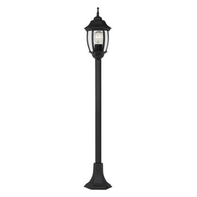 Lucide Tireno Classic Bollard Lamp post Outdoor - 1xE27 - IP44 - Black