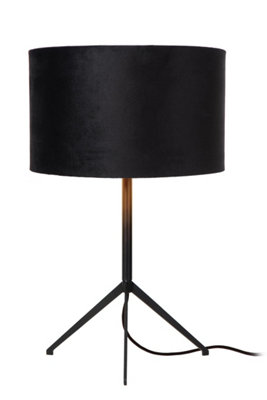 Lucide Tondo Classic Table Lamp 30cm - 1xE27 - Black