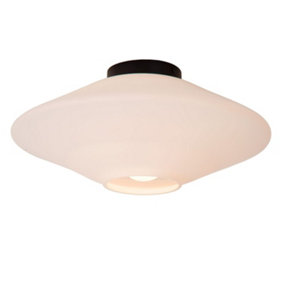Lucide TREVOR - Flush ceiling light - 42 cm - 1xE27 - Opal