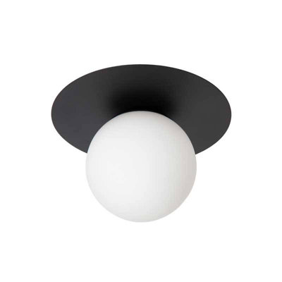 Lucide Tricia Flush Light Black