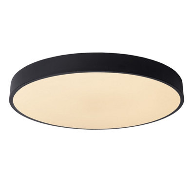 Lucide Unar Modern Flush Ceiling Light 49.5cm LED Dim. 1x36W 2700K