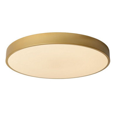 Lucide Unar Modern Flush Ceiling Light 49.5cm- LED Dim. - 1x36W 2700K ...