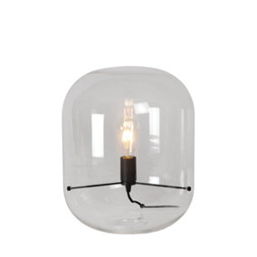Lucide VITRO - Table lamp - 35 cm - 1xE27 - Transparant
