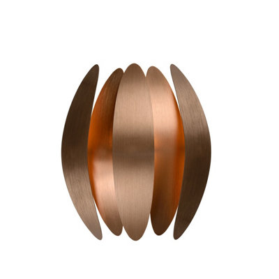 Lucide Vivana Modern Wall Light - 2xG9 - Copper