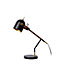 Lucide Waylon Retro Desk Lamp - 1xE27 - Black
