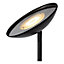Lucide Zenith Modern Floor Reading Lamp - LED Dim. - 3000K - Black