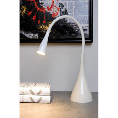 Lucide Zozy Modern Desk Lamp - LED Dim. - 1x4W 3000K - White