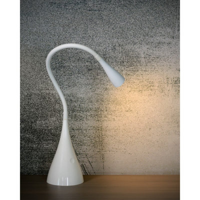 Lucide Zozy Modern Desk Lamp - LED Dim. - 1x4W 3000K - White