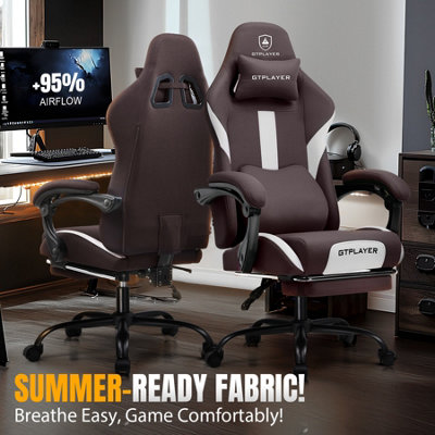 luckracer-fabric-gaming-chair-ergonomic-computer-chair-with-footrest