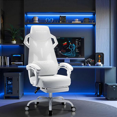 LUCKRACER Office Chair, Ergonomic High Back Executive Desk Chair with ...