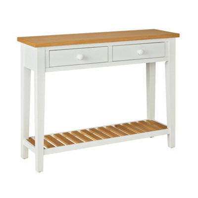 Ludlow White Console Table - Large