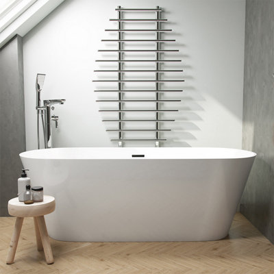 Lugano 1600mm Freestanding Double Ended Bath Price Comparisons | Compare The Build