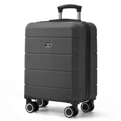 LUGG 15 Inch Jetset Lightweight Travel Cabin Bag ABS Shell Protection ...