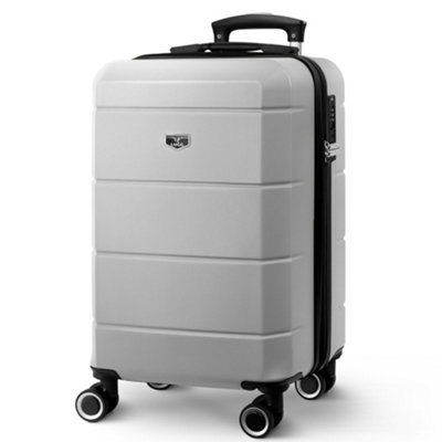 LUGG 20 Inch Jetset Lightweight Travel Carry On Suitcase, 55 x 35 x 23 ...