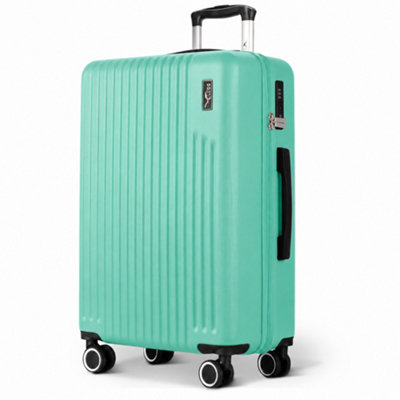LUGG 28inch Vacay Suitcase ABS Luggage with TSA Indent Lock, Aluminium ...