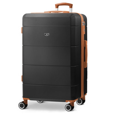 LUGG Jetset 28 Inch Large Suitcase Lightweight Hard Shell Luggage, 75 x ...