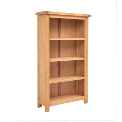 Lugo Waxed Bookcase 120x70x25cm