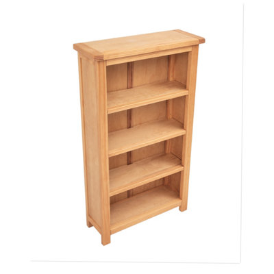 Lugo Waxed Bookcase 120x70x25cm
