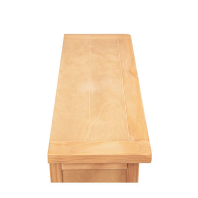 Lugo Waxed Bookcase 120x70x25cm