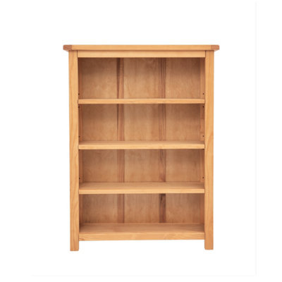 Lugo Waxed Bookcase 120x90x25cm