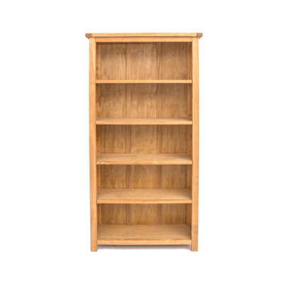 Lugo Waxed Bookcase 180x90x30cm