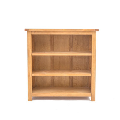 Lugo Waxed Bookcase 90x90x30cm