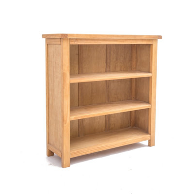 Lugo Waxed Bookcase 90x90x30cm