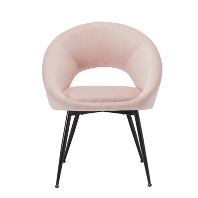 Lulu Dining Chair Pink (Pack of 2)