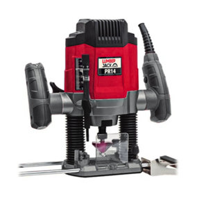 Lumberjack 1/4" Plunge Router with Variable speed and Fine Height Adjustment 1200W