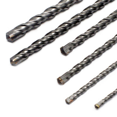 Lumberjack 17 Piece SDS Plus Drill Bit & Chisel Set in Metal Storage Case