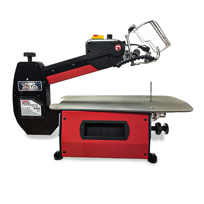 Lumberjack 18 Inch Variable Speed Scroll Saw with LED Light & Blower Function