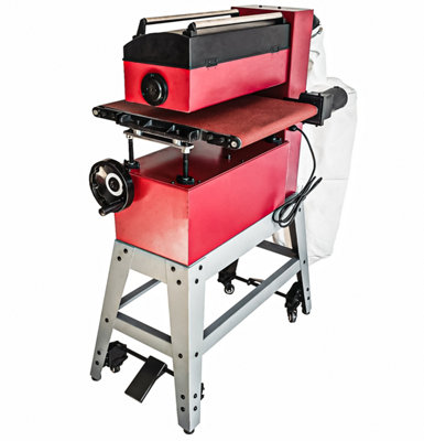 Lumberjack 18" Open Stand Drum Sander with Mobile Base Stand