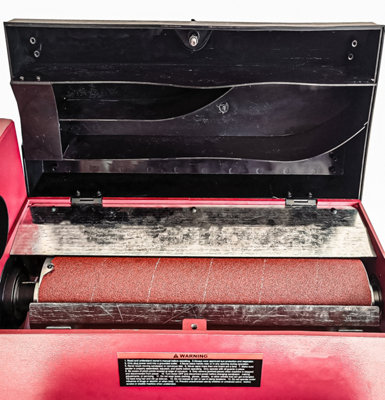 Lumberjack 18" Open Stand Drum Sander with Mobile Base Stand