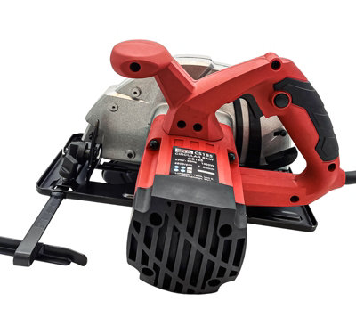 Lumberjack 185mm Circular Saw Multi Purpose 1400W Bevel Angle 240V Red - 5