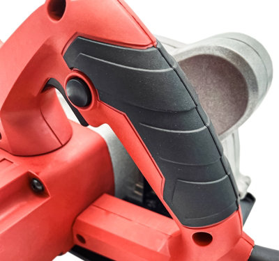 Lumberjack 185mm Circular Saw Multi Purpose 1400W Bevel Angle 240V Red - 8