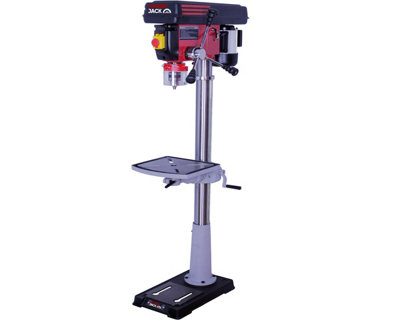 Lumberjack 20mm Floor Standing Professional Trade Drill Press 12 Speed Pillar Red